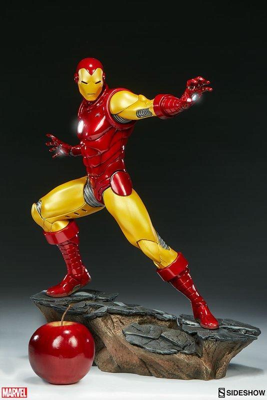 Sideshow BenToy Marve Iron Man鋼鐵人復仇者全身雕像SC-200354
