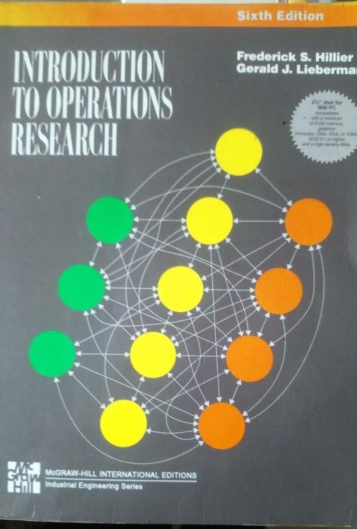 《Introduction To Operations Research》Hillier Lieberman│七成新