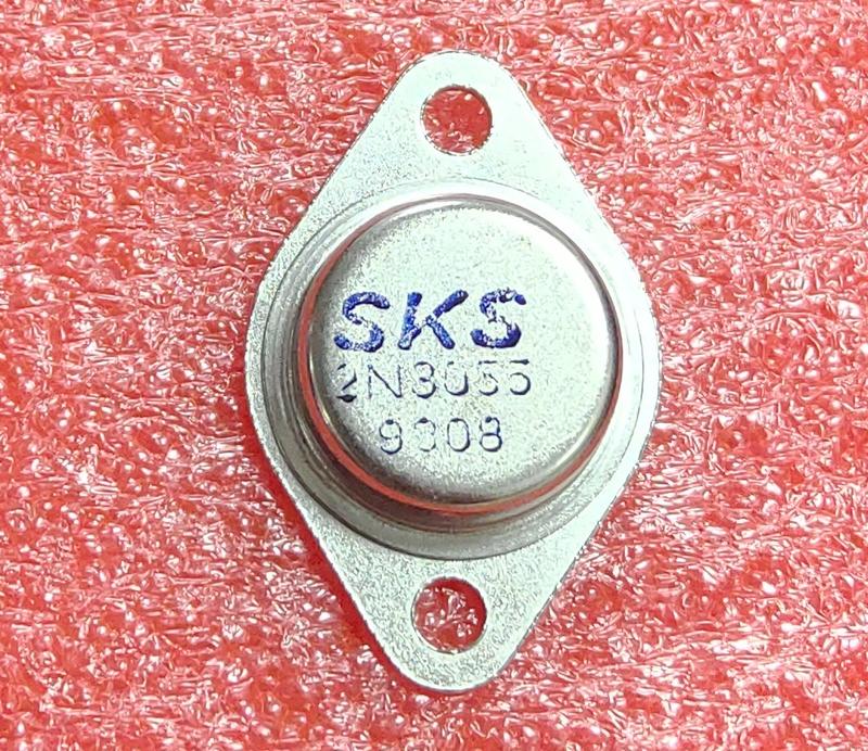 虎尾創意電子(含稅)SKS 2N3055電晶體NPN_TO−204AA (TO−3)