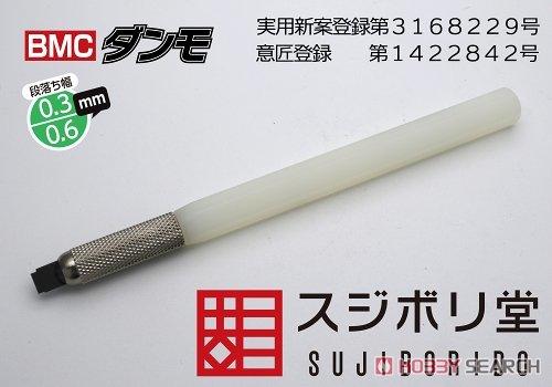 SUJIBORIDO BMC 段落幅 0.3mm/0.6mm 凸型推(刮)刀