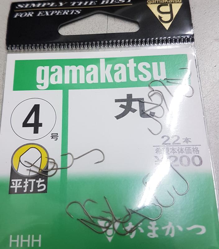 (小寶雜貨店)gamakatsu-丸-4號鉤