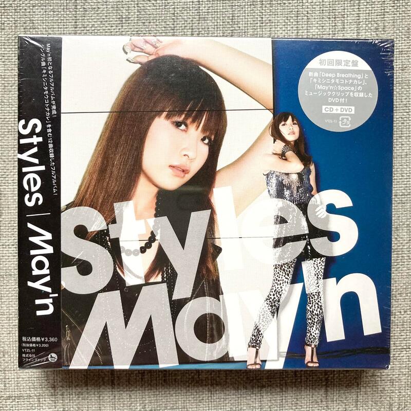 現貨 日版 May’n（中林芽依）Styles [CD+DVD]<初回生産限定盤>