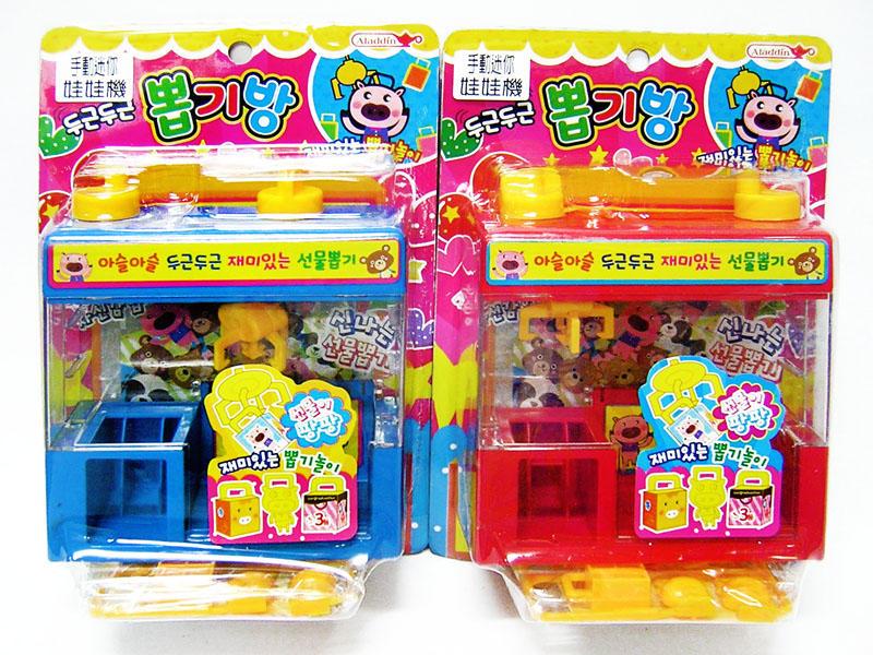  【常田 EZ GO】韓版 不需電 手動迷您夾娃娃機 仿真娃娃機 小夾娃娃機 療癒系 多人遊戲 桌遊 