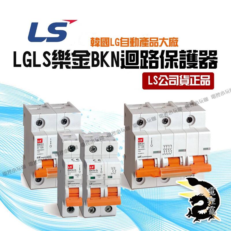 H  LG LS樂金BKN迴路保護器 斷路器 公司貨正品 #電控小玩咖的打鐵舖