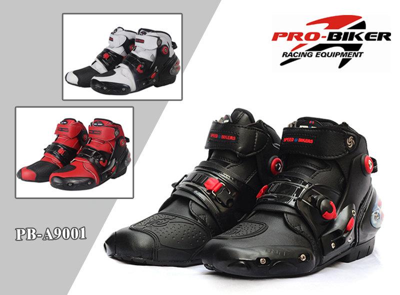 【PRO-BIKER】風火輪 Speed 短靴 賽車靴 防摔靴 重機靴 賽車鞋 非A星 防撞 PB-A9001