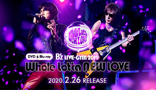 代購BD BZ Bz B'z LIVE-GYM 2019 -Whole Lotta NEW LOVE-松本孝弘DVD