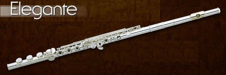 【現代樂器】Pearl Flute 795RBE 長笛 吹口座10K金 管身純銀 附E鍵 Low B管裝置 手工長笛