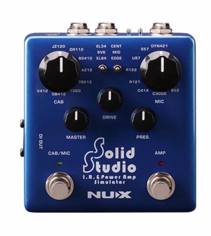 『 免運 』NUX 箱體後級模擬效果器 IR檔 Solid Studio I.R. 單顆效果器 效果器 熱音社 團購