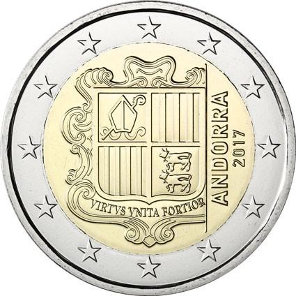 【幣】EURO 安道爾2017年發行 2 歐元