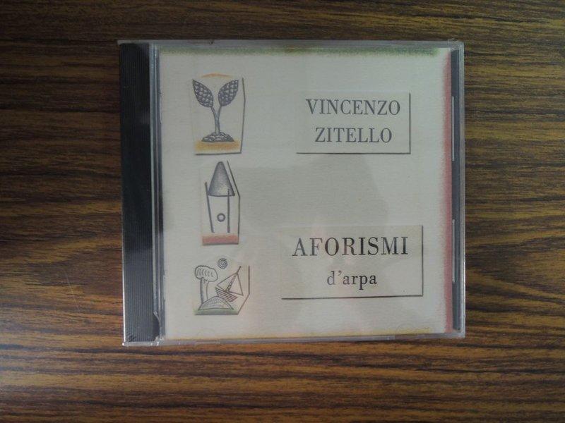 Q1901-早期CD未拆】VINCENZO ZITELLO AFORISMI d'arpa-國外豎琴音樂