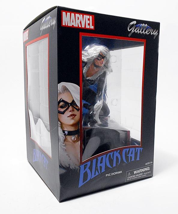 {克拉克玩具}Diamond Select Marvel Black cat PVC 黑貓  雕像 畫廊