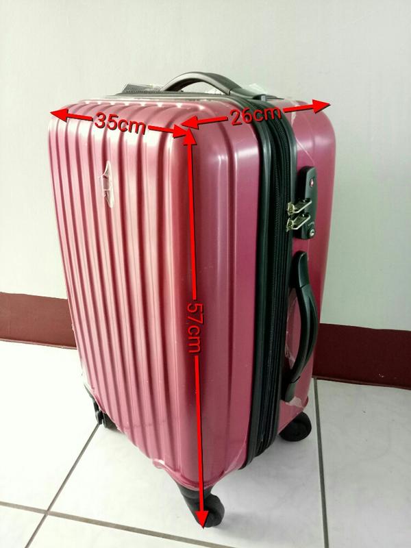 拡張式スーツケース ≪B5851T≫ Mサイズ ファスナータイプ出遊出國行李箱23吋商務登機箱 萬向輪旅行箱 密碼鎖