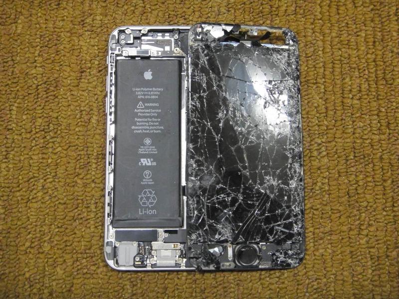 Apple iPhone 6 A1586 銀色 故障 零件機