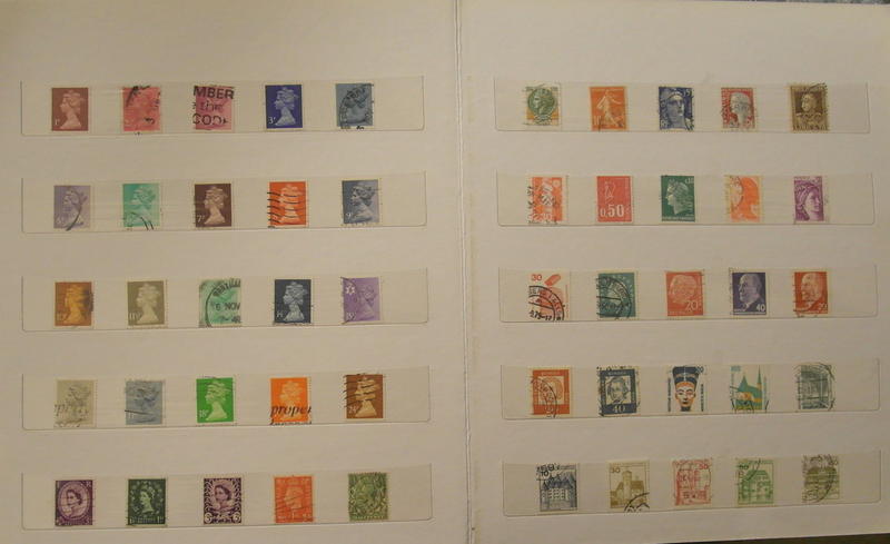 早期 古早 收藏  各國 郵票 套票 整本 共３２２張