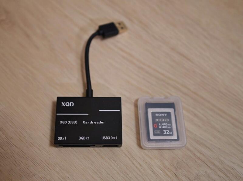 (二手 台中可面交) Sony 32GB G系列 440MB/S XQD 讀卡機