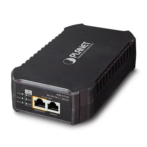  poe 175 95 ieee 802 3bt type 4 poe injector 