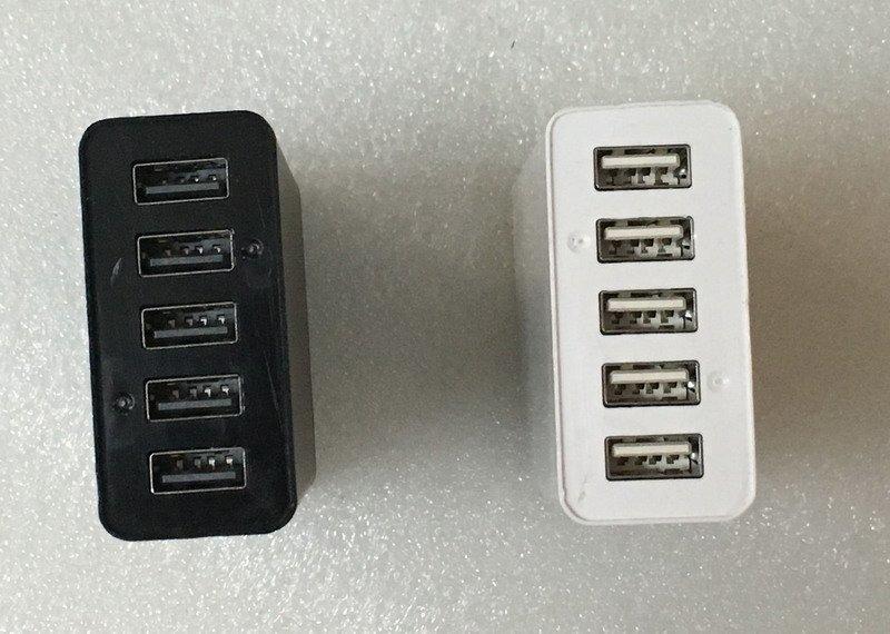 Anker  5孔USB充電器40W IQ 快速 智能充電器 單孔2.4A 桌面充電器 (中古良品)