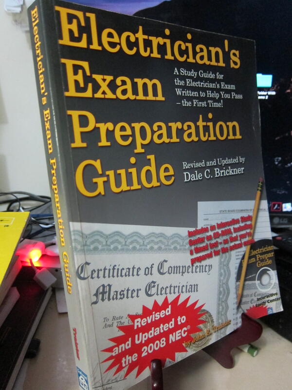 美國電工檢定考指南 附CD Electrician’s Exam Preparation Guide, Brickner