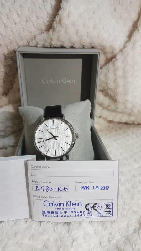 Calvin Klein (CK) 馬蹄形 中性錶 手錶 女錶 男錶 頁岩風格時尚錶