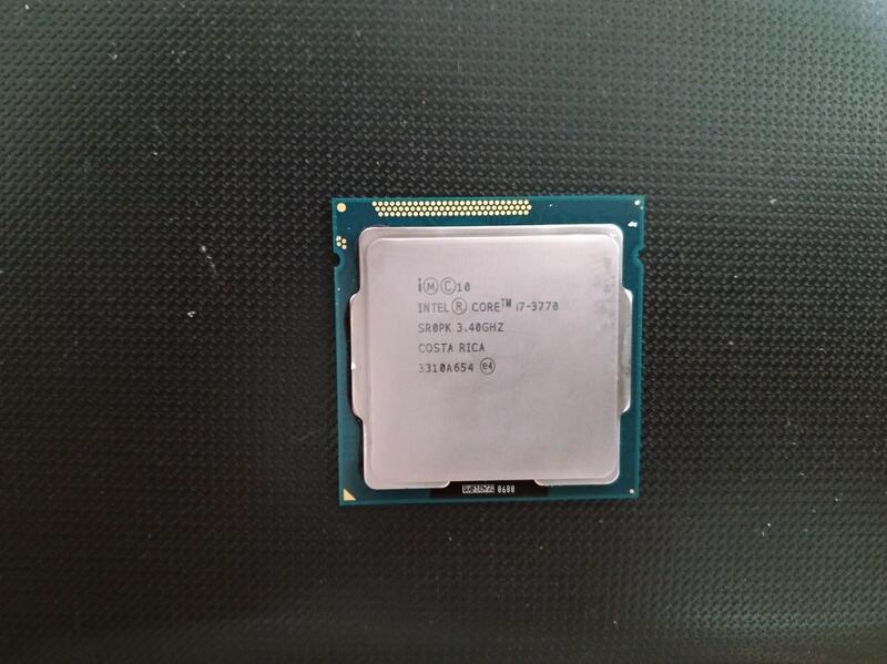 Intel Core i7 3770 8M Cache, 3.40GHz 正式版 四核八緒 2600 870