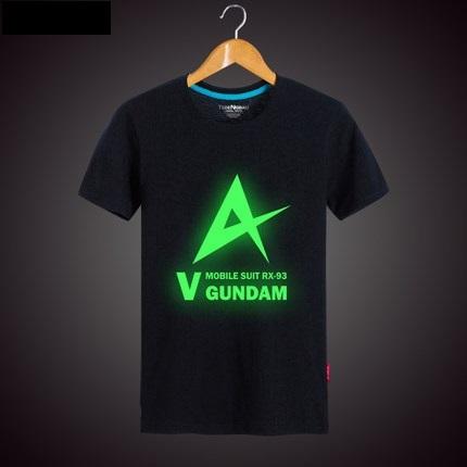 【SeVeN Shop】精選代購 Gundam鋼彈♥RX-93 夜光版♥男女♥短袖♥大尺碼♥上衣服♥t衫t恤