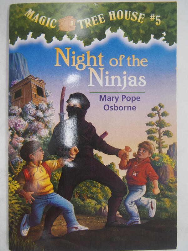 【月界2S】Night of the Ninjas（神奇樹屋系列）_Mary Pope Osborne〖少年童書〗CMB