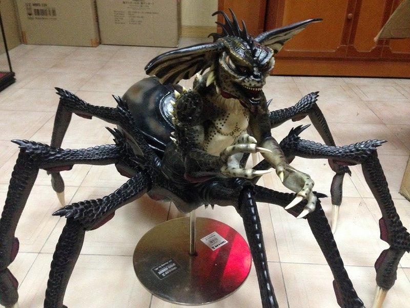日本JUN PLAN 絕版限量商品 小精靈 魔乖 2 蜘蛛 spider Gremlins 35吋大型完成品