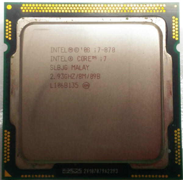 Intel Core i7-870 / 8M/ 2.93 GHz