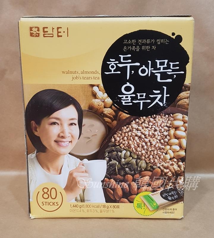 現貨 韓國 DAMTUH 丹特 核桃 杏仁 薏米茶 穀物 堅果 飲 沖泡飲品 單包