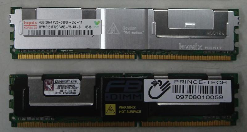 DDR2-4G FB-DIMM 667,PC2-5300F 伺服器 工作站 記憶體ECC RAM(現貨)
