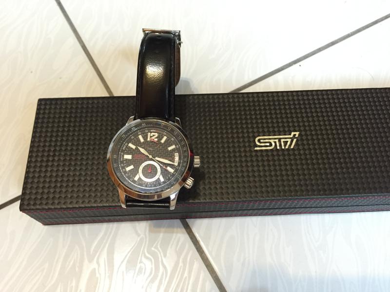 割愛 -  降價 - STI Subaru 限量手錶
