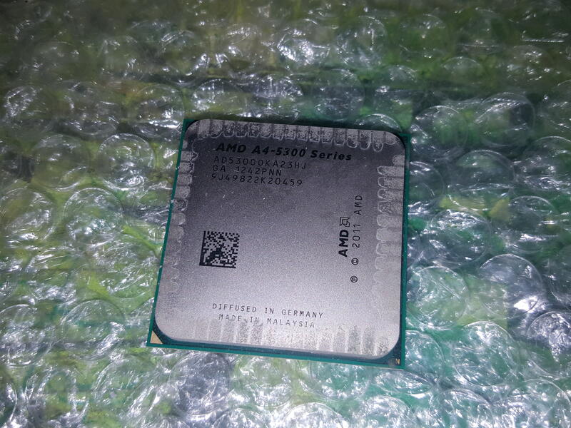 良品-AMD CPU A4-5300,FM2腳位,保固40天.AD5300OKA23HJ(有內顯).