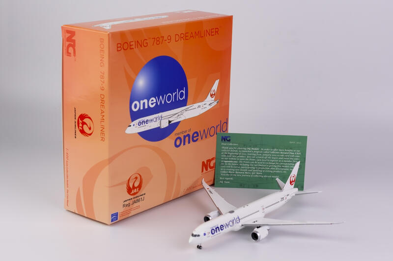 NG Model 日本航空JAL 787-9 JA861J One World 1:400 | 露天市集| 全台