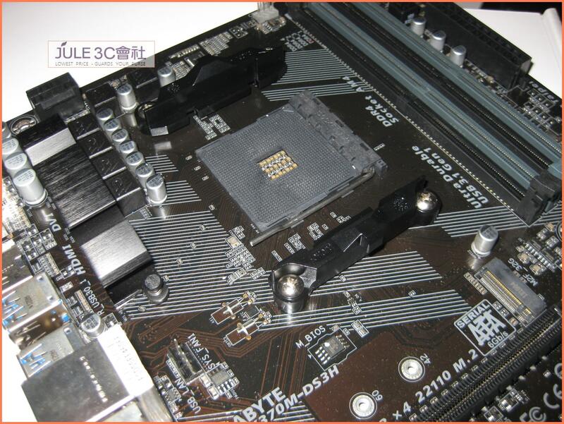 JULE 3C會社-技嘉 AX370M-DS3H X370/D4/抗硫電阻/4KHD/超耐久/MATX/AM4 主機板 | 露天市集 | 全台 ...