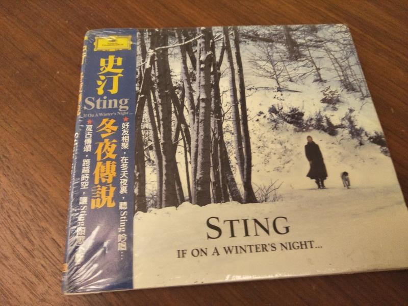 全新未拆 Sting 2009年專輯 If on a Winter's Night.../史汀 冬夜傳說