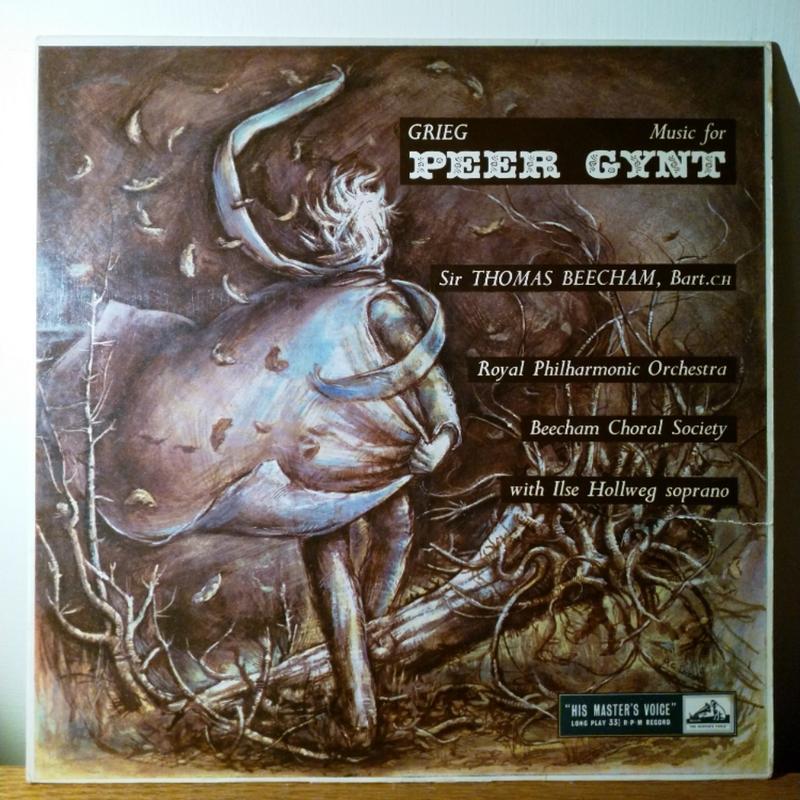 (EMI/HMV) 葛利格 皮爾金 劇樂選 Grieg Peer Gynt by 畢勤 Beecham