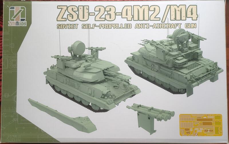 ZIMI MODEL 子米模型 1/35 蘇聯 ZSU-23-4M2 M4 石勒喀自走防空砲 | 露天市集 | 全台最大的網路購物市集