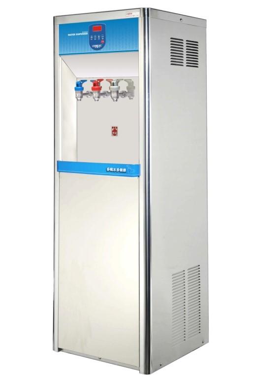 【富潔淨水、 餐飲設備】HM-3687智慧型數位冰溫熱三溫飲水機~搭配日本GE二道淨水器