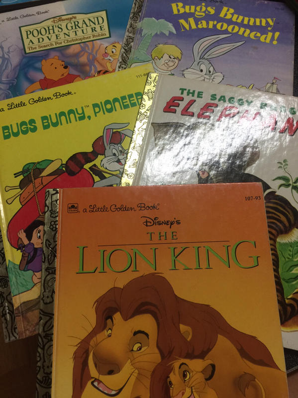 迪士尼卡通系列-方便隨身攜帶的兒童英語讀本