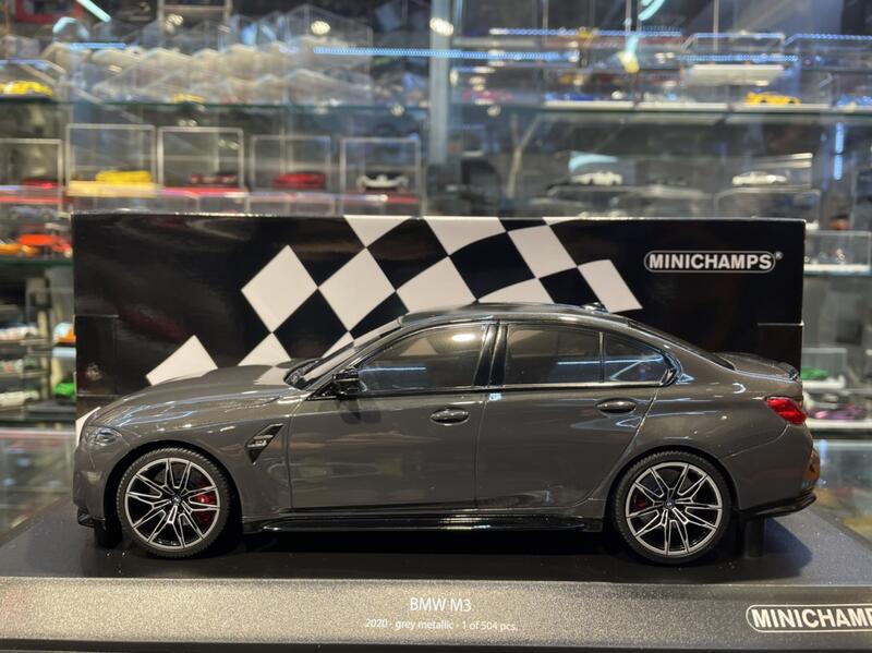 Minichamps 155020204 BMW M3 – 2020 – GREY METALLIC