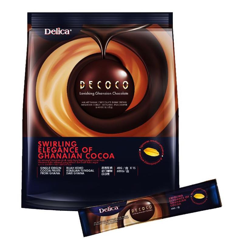 馬來西亞 Delica Decoco 樂立可 可可飲 ( 選用 上等 加納 可可豆 製成 )