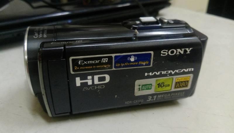 新力 SONY HDR - CX150 內建16GB 記憶體及記憶卡插槽  DV 數位攝影機 公司貨