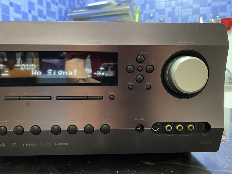 Integra 虚弱 DTR-40.2 ONKYO AVアンプ