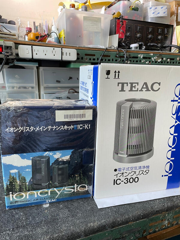 希少！TEAC/ティアック 電子式空気清浄機 イオンクリスタ IC-500 