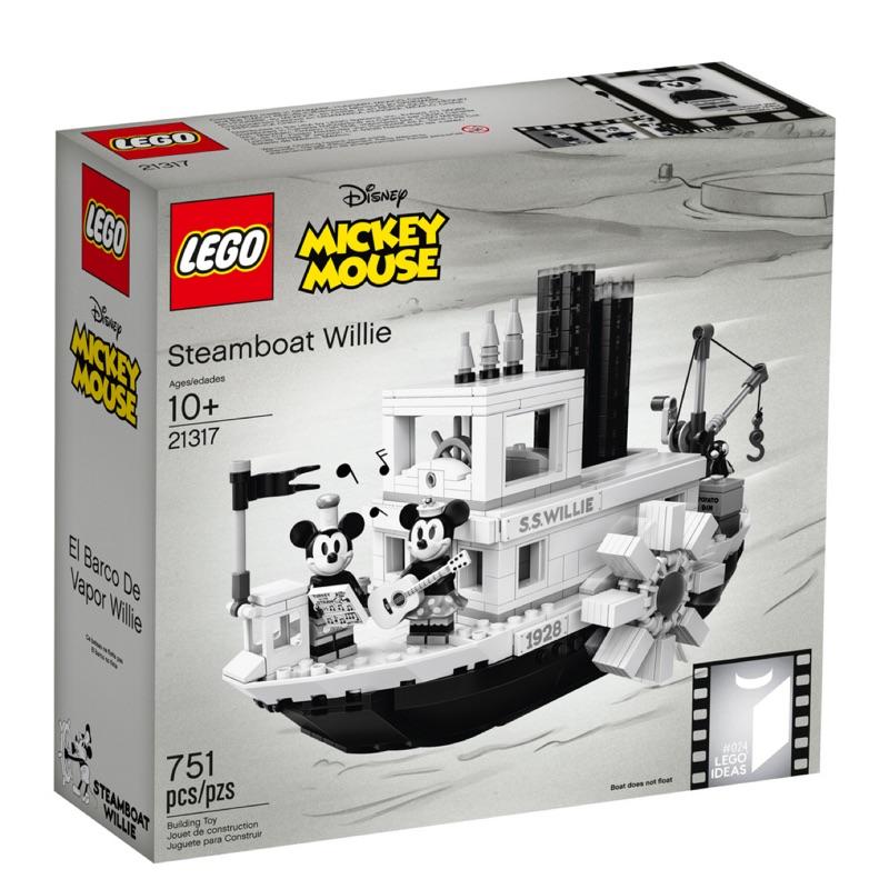 【積木樂園】樂高 LEGO 21317 迪士尼 米奇60週年限定 蒸汽船 威利號