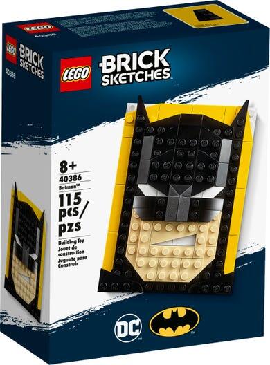 【積木樂園】樂高 LEGO 40386 Brick Sketches 系列 Batman