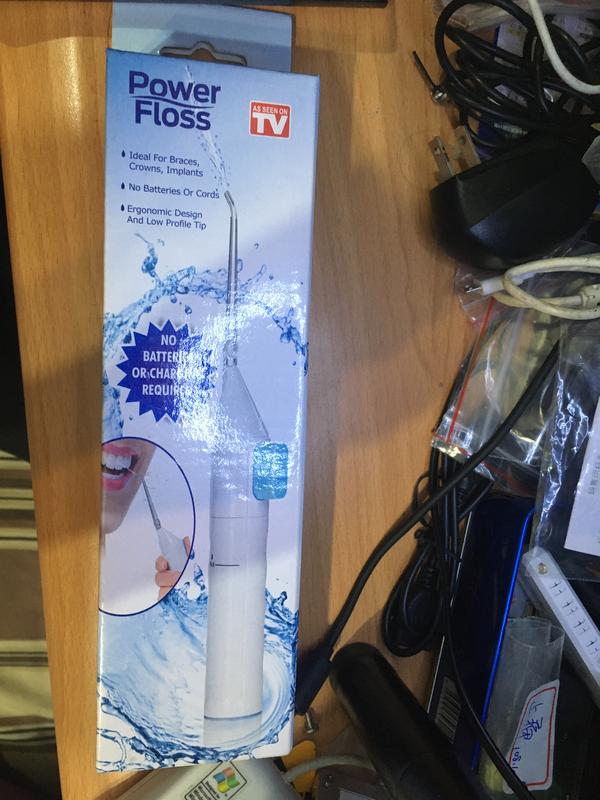 ㊣1193㊣ (ZU-01)手動沖牙機 Power Floss洗牙器 假牙齒清潔器  沖牙器 洗牙機  可議價