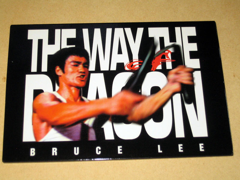 【 精裝絕版.一套6張】電影明信片 李小龍 猛龍過江 Bruce Lee : Way of the Dragon