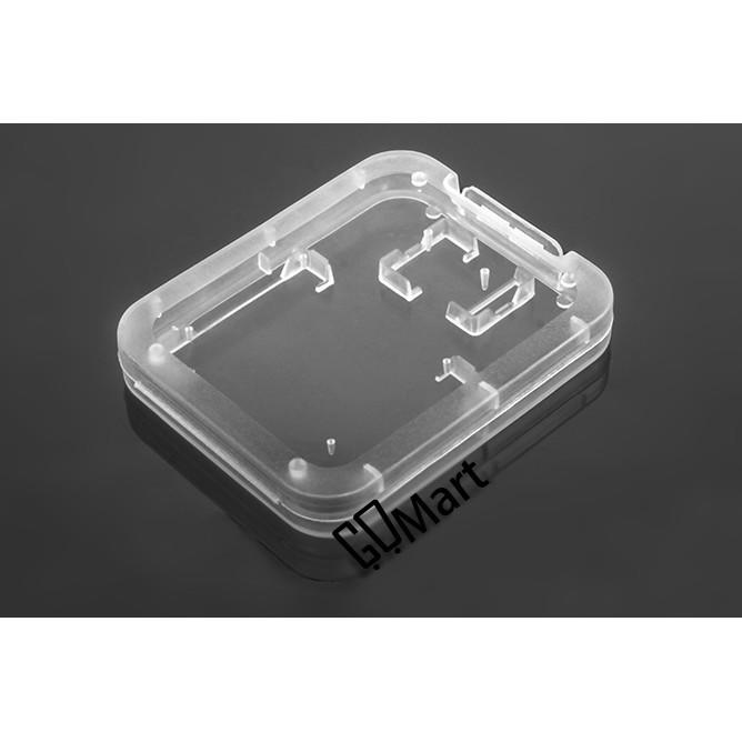 【GOmart】TF SD雙卡保護盒  硬殼防壓耐用 相機記憶卡收納盒 Micro保存盒 儲存盒 收藏盒 保護殼