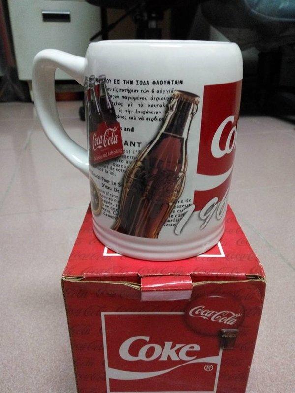 全新絕版 限量 可口可樂(Coca-Cola) 復古馬克杯 古董車杯(附盒)